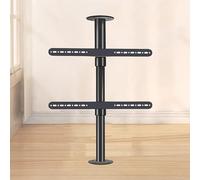 Adjustable TV Stand, 360° Rotating LCD Mount, Floor Stand, Partition TV Holder, Swivel Base for 32-75 Inch LED Screens, 205cm Tall, Perfect for Home & Office