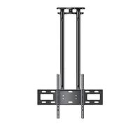 Adjustable TV Stand & Wall/Ceiling Mount Bracket, Fits 37-80 Inch Flat/Curved TVs, Max VESA 900x600mm, Tilt Feature
