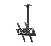 Adjustable TV Stand & Wall MountCeiling Bracket for 2660" Flat/Curved TVs up to 60kg Teles Height Adjustment SpaceSaving Design Easy Installation