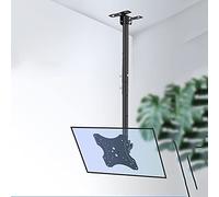 Adjustable TV Wall Mount Ceiling TV Bracket Fits 1432 Inch Flat & Curved TVs up to 88 lbs Height Adjustable 1.52m ReachMounting Solution