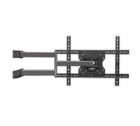 Adjustable TV Wall Mount Double Arm Bracket for 3765" TVs Supports Up to 32kg 600x400mm Full Motion TV Stand Easy Installation SpaceSing