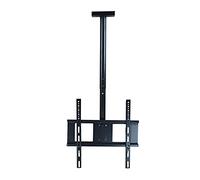 Adjustable TV Wall Mount for 32-60 Inch TVs Heavy-Duty Swivel & Tilt Bracket Supports Up to 132 lbs Includes 1.62m Extension Pole for Optimal Viewing Angle