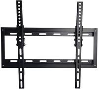 Adjustable TV Wall Mount for LCD TVs 32"-55" - Universal Bracket for 32 40 43 49 50 55 Inch Televisions - Easy Installation Design Space-Saving Solution