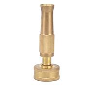 Adjustable Twist Nozzle Heavy Duty Solid Brass Thicken Garden Hose Sprayer Adapter for Watering