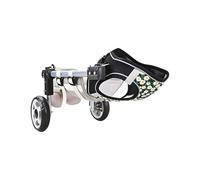 Adjustable Two-Wheel Dog Wheelchair Support for Disabled Dogs - Lightweight, Durable, Easy to Fit - Ideal Mobility Aid for Canines with Limited Mobility