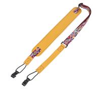 Adjustable Ukulele Strap PU Leather No Drill with Double J Hook | Clip-on Design, Stable Holding Angle, Easy to Clean Finish, for Soprano Instruments, Teachers and Boy Girl