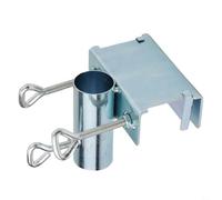 Adjustable Umbrella Holder Clamp for Patio for Chairs Secure Bracket with Detachable Hook (A )