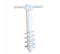 Adjustable Umbrella Holder Stand, 5-Spiral | Sturdy Construction, Umbrella Ground Anchor, Heavy-Duty, for Garden