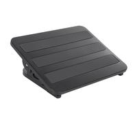 Adjustable Under Desk Foot Rest Footrest Non Slip 38x30 Metal 20° Tilt Ergonomic