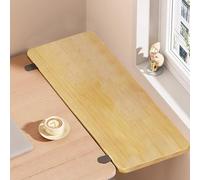 Adjustable Under-Desk Keyboard Tray Foldable Desk Extension Shelf Support Ergonomic Arm Rest for Computer 40x20x1.2cm Space-Saving Desktop