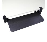 Adjustable Under Desk Keyboard Tray NonDrilling Design Easy Installation Silent Operation Perfect for PC Desks and Tables Platform for Comfortable Typing.