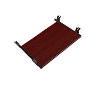 Adjustable Under Desk Keyboard Tray - Slide-Out Pull-Out Platform 21/24/27 x 10 Inch Space-Saving Design for Office Use Ergonomic Solution for Comfort & Productivity