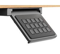 Adjustable Under Desk Mount for Stream Deck MK1/MK2, Space Saver, Tidy Desk, Quick Installation with Double Sided Tape and Screws, Compatible with Elgato