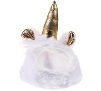 Adjustable Unicorn Lizard Hat Plush Decorative Pet Cosplay Party