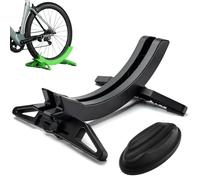 Adjustable Universal Bicycle Stand Rack, Bikes Floor Parking mount for all 30-80mm Wide Bicycle Tires, Bikes Display Storage Holder for Road and Mountain Bike Front Rear Wheel, Anti-Slip Stable Sturdy