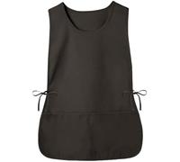 Adjustable Universal Cobblers Apron Vest Style Barber Chef Apron with Side Ties Waterproof Hairdressing Smock with 2 Pockets Unisex Home Kitchen Work Cape for Cleaning Printing Pet Grooming Artist