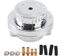 Adjustable Universal Fuel Pressure Regulator Kit Carburetor Fuel Pressure Regulator with 1 5 PSI Dial Includes Hose Fittings and Clamps for Carbureted Engines Automotive Interior Enhancement Vehicl...