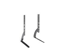 Adjustable Universal TV Stand for 75" TVs Max600x400mm Sturdy Base Holds 110lbs Height Adjustable Leg Stand for Flat Screens TV Mounting Solution (TB011)