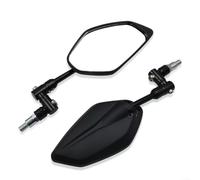 Adjustable Up Down Frame Motorcycle Side Mirror Set(Black)