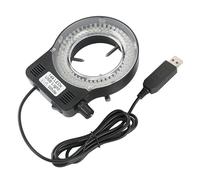 Adjustable USB 72 144 for Ring Light Plastic Adjustable USB Microscope lamp has high Brightness Simple and Elegant The Light Intensity is (144LED)