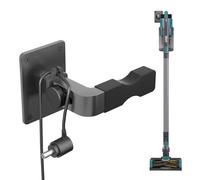 Adjustable Vacuum Wall Mount for Shark Vacuum Shark Cordless Vacuum Wall Mount Compatible for Dyson V7 V8 V10 V11 V12 V15 Shark IX141 IZ562H IZ682H IZ361H IZ462H IZ163H IZ363HT IZ483H (Grey+Clip)