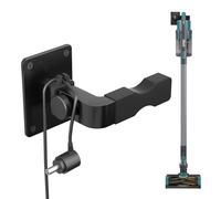 Adjustable Vacuum Wall Mount for Shark Vacuum Shark Cordless Vacuum Wall Mount Compatible for Dyson V7 V8 V10 V11 V12 V15 Shark IX141 IZ562H IZ682H IZ361H IZ462H IZ163H IZ363HT IZ483H (Black+Clip)
