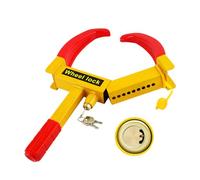 Adjustable Vehicle Wheel Wheel Clamp Easy to Use Versatile for Caravans Car Boats Heavy Duty Clamp
