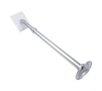 Adjustable Vertical Hanging Bracket 30-60cm Duty Support for Surveillance Cameras Garden Fence Wall Mounting Stable Base Silver(40-80cm)