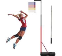 Adjustable Vertical Jump Tester - 4.9-12.6 Ft Height, Floor Standing Measuring Tool For Schools & Gyms, Perfect For Athletic Training & Performance Evaluation