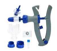 Adjustable Veterinary Metal Feeding Gun 1-10ml Automatic Veterinary Continuous Syringe Animal Injection Vaccine For Livestock Pig Cattle Sheep Chicken(5ml)