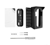 Adjustable Video Doorbell Bracket Compatible with Most Brands for Inward Opening Doors, Rotatable Angle for Enhanced Security and Secure Mounting