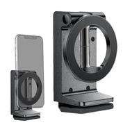 Adjustable Viewing Angles: Combining flexibility in angle adjustments, the phone holder boasts a tasteful blend of utility and elegance, featuring smooth lines that harmonize with different spatial ar