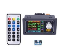 Adjustable Voltage Regulator Digital DC Converter Variable Power Supply 400W High Accuracy Wide Voltage Range DC6 55V Input DC0 50V Output for Electronic Projects Laboratory Use