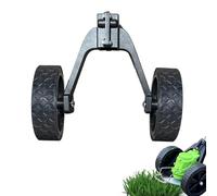 Adjustable Wacker Wheels for Weeding, Lawn Mower Support Wheel - Flexible Cutter Holder Auxiliary Straight Wheels,Energy Saving Stable Lawn Mower Improvements for Care