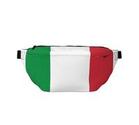 Adjustable Waist Pack with Stylish Italian Flag Print â€“ Lightweight Sling for Travel and Outdoor Sport