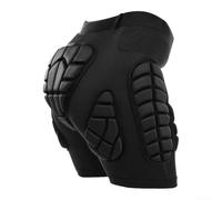 Adjustable Waist Protective Underwear for Skiing 230g | 2cm thick EVA foam, hips and tailbone guard, shock absorption, black color, ski and for snowboard use