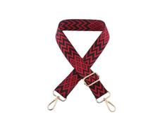 Adjustable Waist Strap for Djembe African Hand Drum, African Hand Drum Belt Strap, Percussion Instruments Belt Accessory (black red)