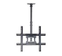 Adjustable Wall and Ceiling TV Mount Telescopic Height Regulation for Flat & Curved TVs 26" to 60" Supports Up to 1.52MTV Bracket