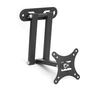 Adjustable Wall Mount Bracket for 17 32" Monitors & TVs 30kg Load Capacity Tilt & Extendable Design Space Saving Solution (1pc)