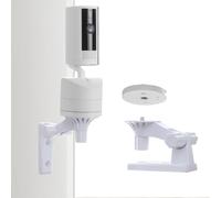 Adjustable Wall Mount Compatible with Ring Pan-Tilt Indoor Camera Wall Mount Ceiling Mounting Bracket for Surveillance Outdoor Indoor, Easy to Install (NOT Included The Cam)