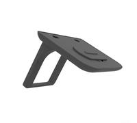 Adjustable Wall Mount for Echo Show, ABS Plastic Home Accessory with Angle Control, Space Saving Screen Rack for Kitchen Counter or Bedroom Video Calls, Black(Black)