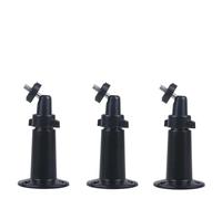 Adjustable Wall Mount for Security Camera - 360° Rotation & 90° Tilt, Aluminum Alloy Bracket, 3-Pack, Compatible with Pro, Blink, and 1/4"