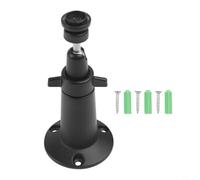 Adjustable Wall Mount for Security Camera - Aluminum Alloy Bracket with 360° Rotation & 90° Tilt, Compatible with for Blink Outdoor/for XT, and 1/4" CCTV Cameras(Black)