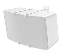 Adjustable Wall Mount for Sonos Five and Sonos Play:5 Gen 2 - White | ±90° tilt and swivel, steel holder for Sonos Five and for Sonos Play:5 Gen 2, cable management, easy installation
