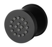Adjustable Wall Mount Shower Head with 360° Rotation and Massage Jets for Enhanced Bathroom Experience