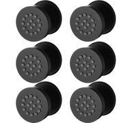 Adjustable Wall Mount Shower Head with 360° Rotation and Massage Jets for Enhanced Bathroom Experience