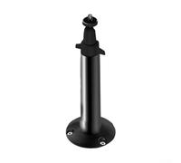 Adjustable Wall Mount Solar Panel Bracket, Robust Aluminum Alloy Build Bracket for Outdoor Use and Flexible Angle Adjustment (Black)