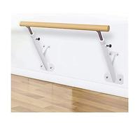 Adjustable Wall-Mounted Ballet Bar - Solid Wood Dance Pole for Adults, Heavy Duty for Yoga, Dance, & Stretching - Professional Quality Dance Equipment