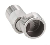 Adjustable Wall Mounted Faucet with 360 Degree Curved Foot for Custom Installation (long style)