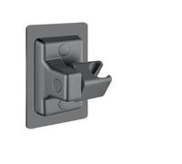 Adjustable Wall-Mounted Shower Head Holder, Self-Adhesive Handheld Bracket, Durable ABS Material, Easy Installation, Fits Most Showers